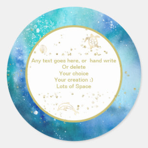 *~* PERSONALIZAR Adesivo de envelopes náuticos de 