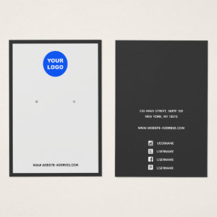 Personalizar adição de logotipo Cinza Escuro Ouv