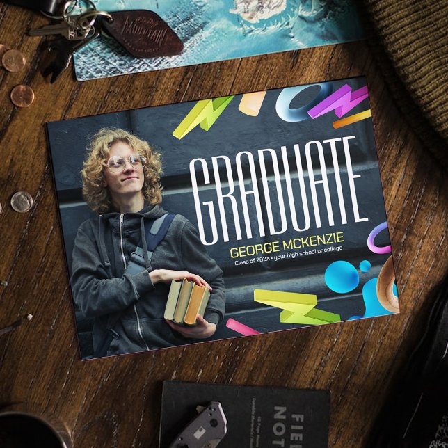 Personalizar anúncio de formatura sofisticado (Criador carregado)