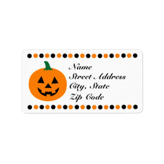 Personalizar as Etiquetas de Endereço do Halloween