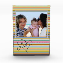 Personalizar Bloco de Foto - Fonte de Amor Coração