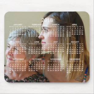 Personalizar Calendário 2018 Mousepads Adicionar F