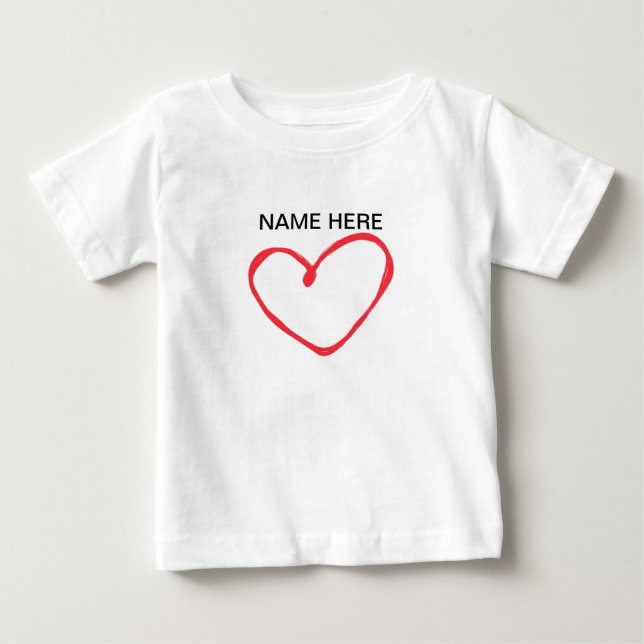 PERSONALIZAR Camisa Infantil 0-24M  (Frente)