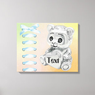 Personalizar Canvas de Parede Bebê