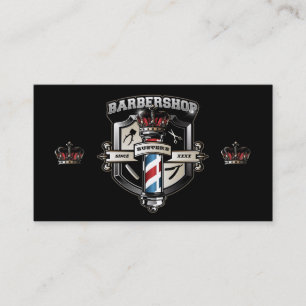 Personalizar Cartão de visita Clássico da Barber
