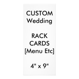 Personalizar Cartões de Programa e Menu Casamento