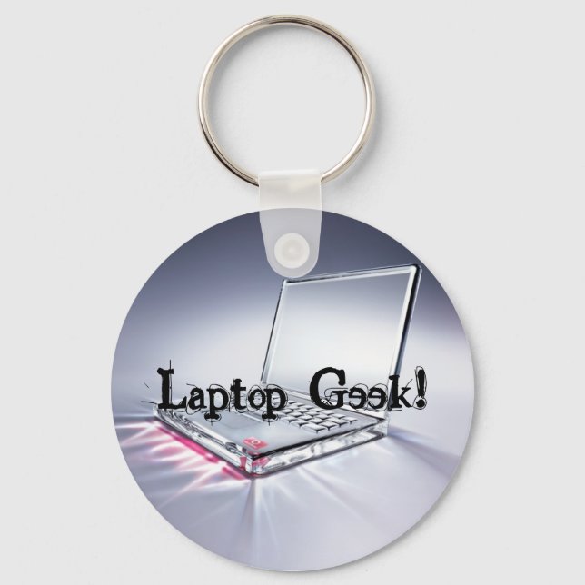 Personalizar Chaveiro de Cadeia de Chaves - Laptop (Frente)