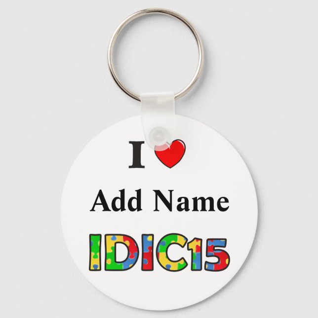 Personalizar Chaveiro I IDIC15 (Frente)