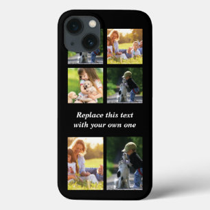 Personalizar colagem de fotos e texto Case-Mate iP