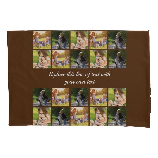 Personalizar colagem e texto de fotos (Frente)