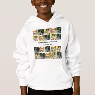 Personalizar colagem e texto de fotos
