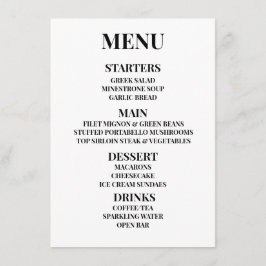 Personalizar - Criar o seu próprio menu