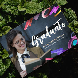 Personalizar elegante convite de formatura sofisti