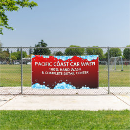 Personalizar Empresa de Lava-Automóvel Vermelho à 