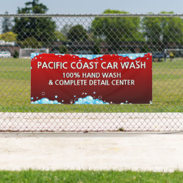 Personalizar Empresa de Lava-Automóvel Vermelho à 