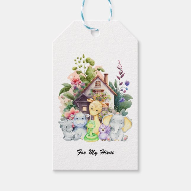 Personalizar Etiqueta de Presente | Etiqueta de pr (Frente)