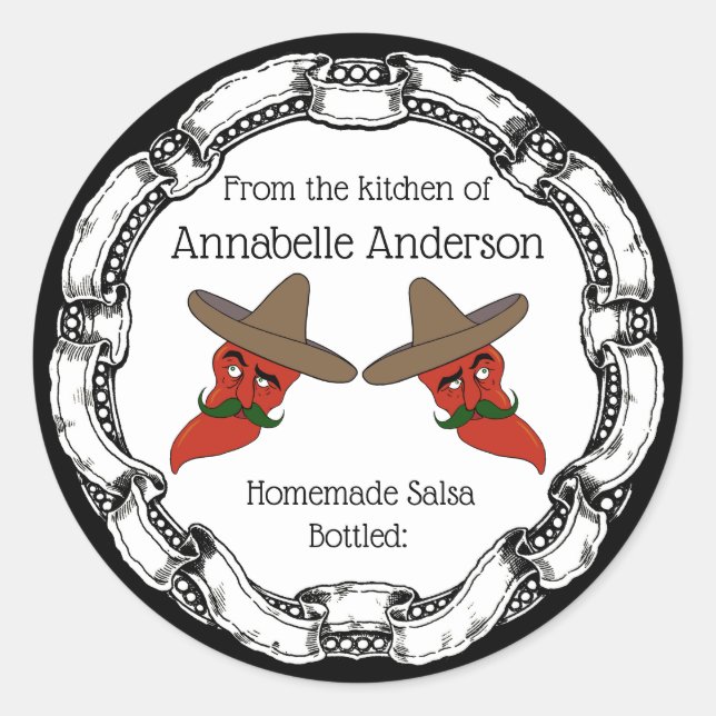 Personalizar Etiqueta Salsa (Frente)