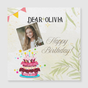 Personalizar foto Imagem de desejos de Aniversário