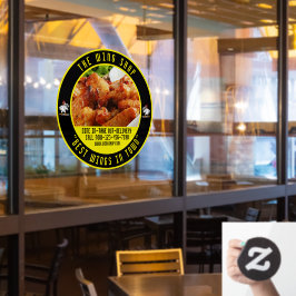 Personalizar Frango Wing Restaurante Grande Frente