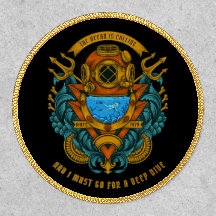 Personalizar Gráfico Vintage de Mar Profundo e Mer