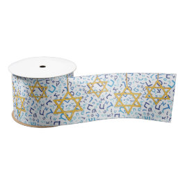 Personalizar HANUKKAH Holiday Satin Ribbon