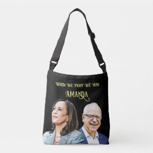 Personalizar Kamala Harris Tim Walz 2024 Tote Bag