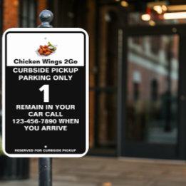 Personalizar Loja de Asas de Frango Estacionamento