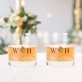 Personalizar Monograma de Casamento Floral Rústico
