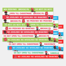 Personalizar Não abrir até o Natal - Gato de Brank