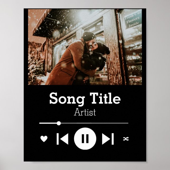 Personalizar nossa Poster de música (Frente)