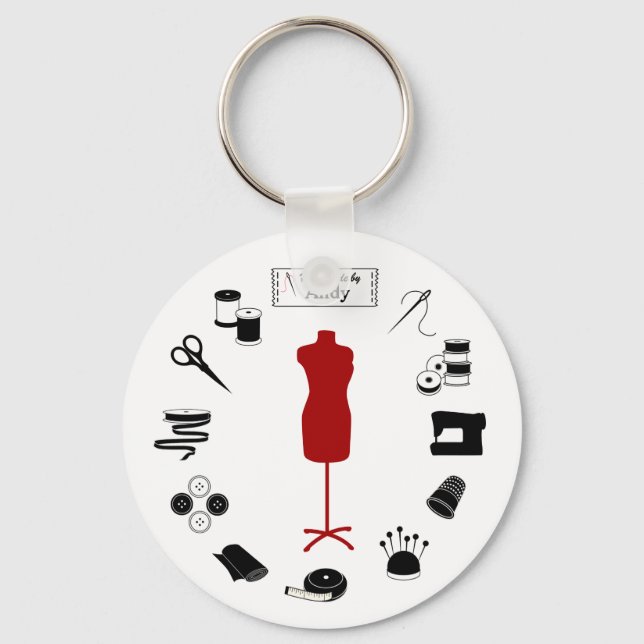 Personalizar o Chaveiro de etiqueta (Frente)