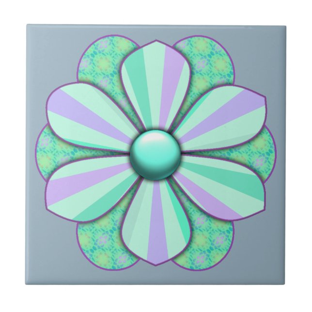 Personalizar o Design de Flor Bonito (Frente)