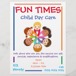 Personalizar o Folheto de Cuidados de Criança