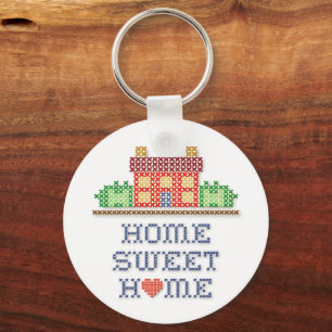 Personalizar o Home Sweet Home Chaveiro