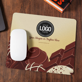 Personalizar o Mousepad de Negócios de Chocolate M