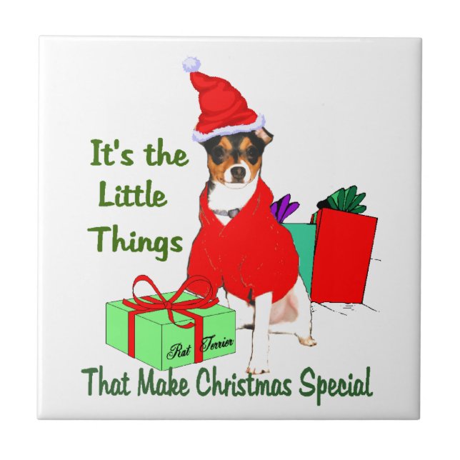 Personalizar o Natal do Terrier PrRat (Frente)