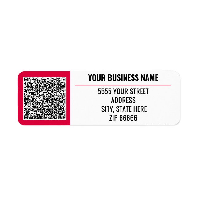 Personalizar o nome do código QR Devolver etiqueta (Frente)