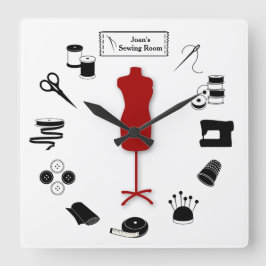 Personalizar o relógio da parede do rótulo