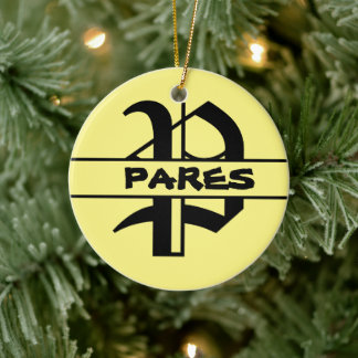 Personalizar ornamento da Carta de Nome