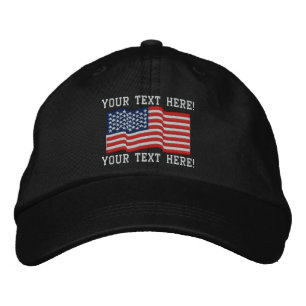 Personalizar os EUA Stars 'n Stripes Boné bordado