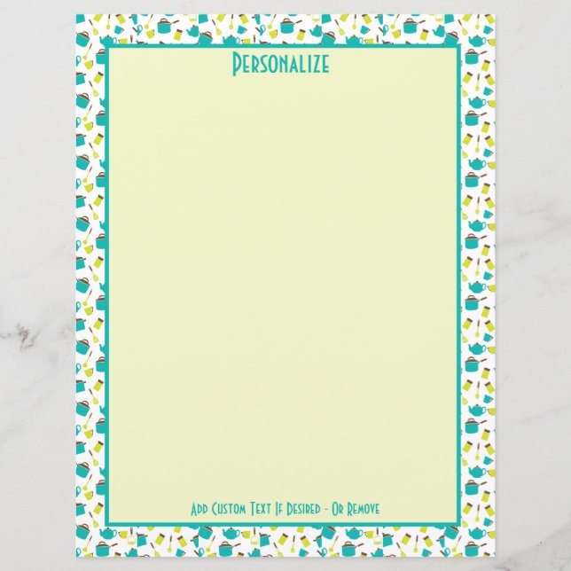 Personalizar os Utensílios do Cozinhar da Cozinha  (Frente)