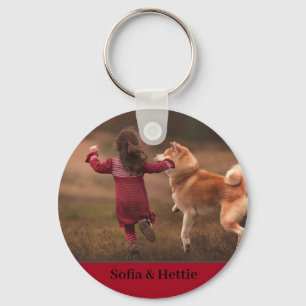 Personalizar Porta-Chaves - Sua Foto e Nome(s)