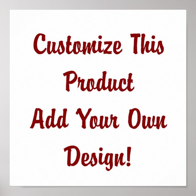 Personalizar - Poster (Frente)