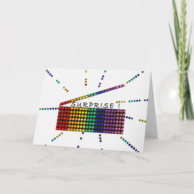 Personalizar rotinas de convite de festas surpresa (Frente)