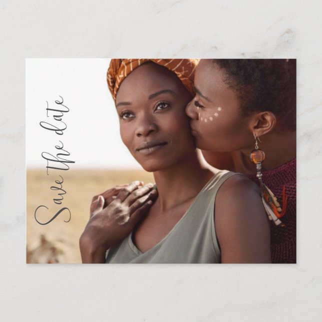 Personalizar Salvar o Anúncio de Convite de Data (Frente)