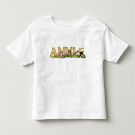 Personalizar uma camisa T com iniciais de nome