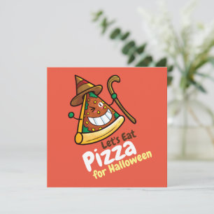 Personalizar Vamos Bonito no Convite de Pizza