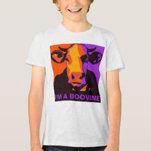 Personalizável! Camiseta de Vaca de Pop Boovine