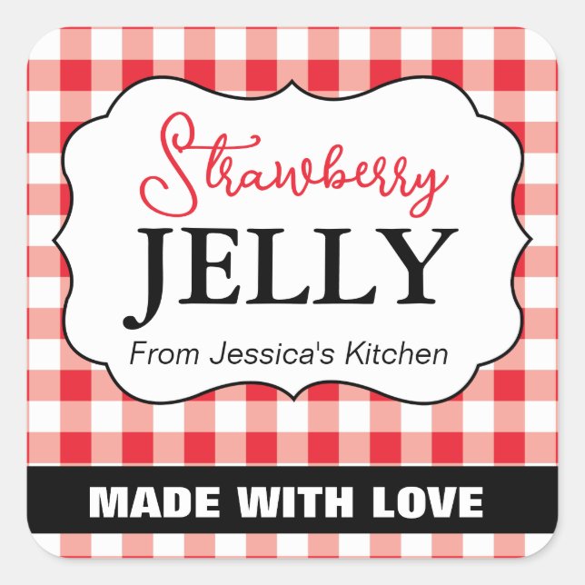 Personalizável cozido com a etiqueta de amor HM002 (Frente)