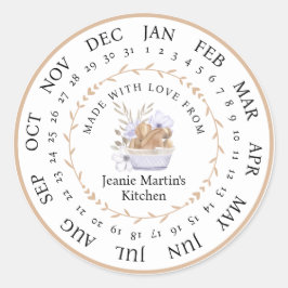 Personalizável feito com adesivo de Comida da Cozi